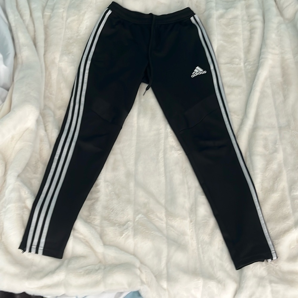 Black Adidas joggers